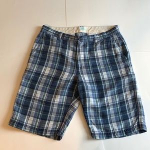 Tommy Bahama Blue Plaid Shorts